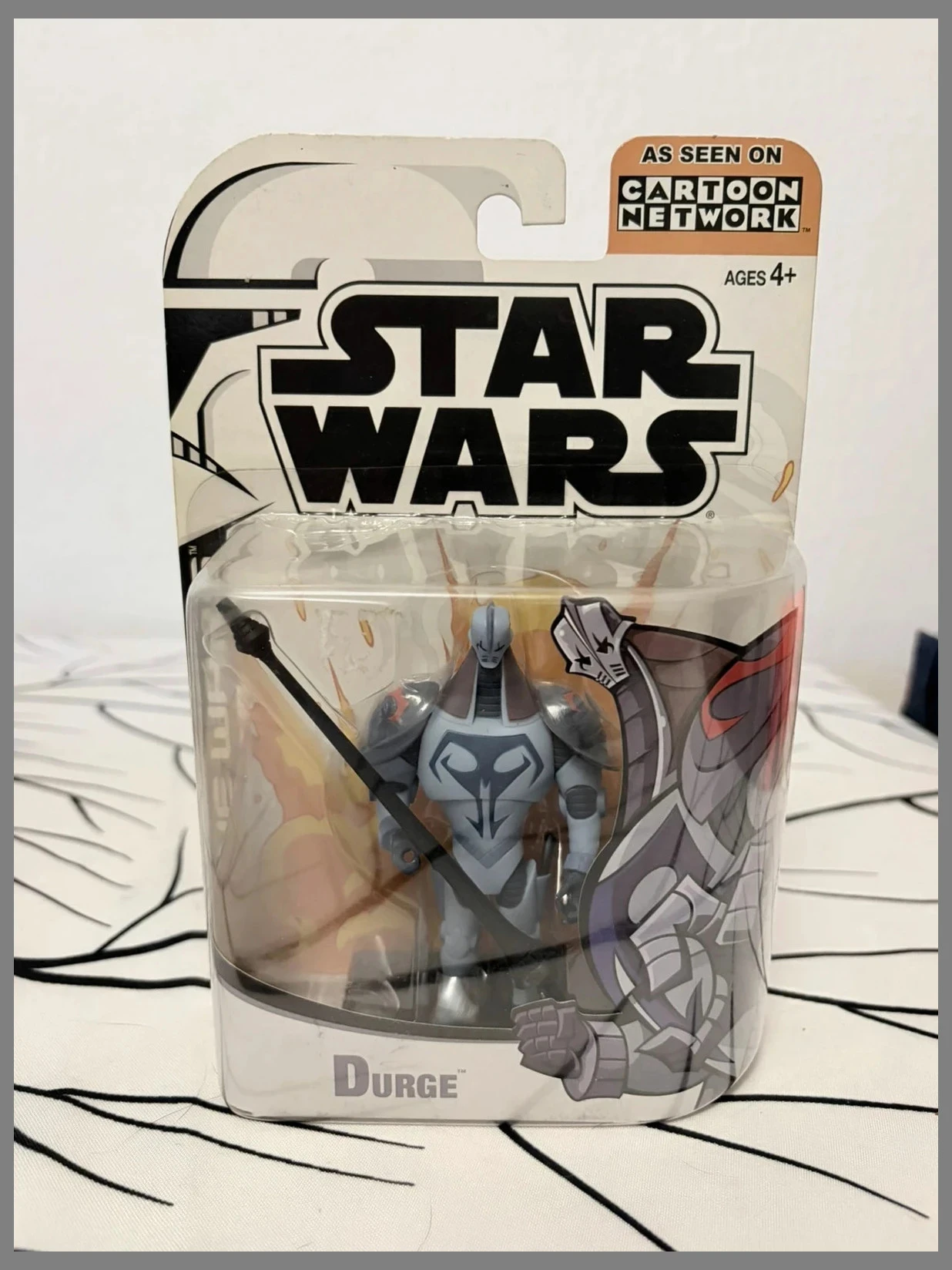 Star Wars Clone Wars – Durge (2003) Hasbro – Cartoon Network – Neuf MOC